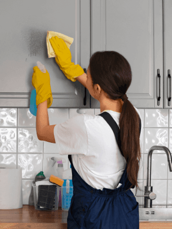 woman-cleaning